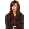 Leg Avenue Long Wavy Wig brown - Довга перука