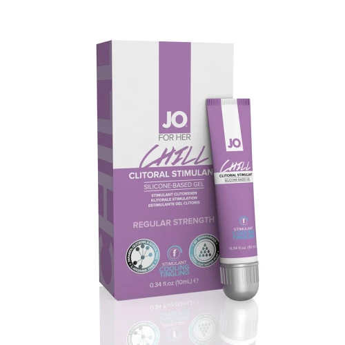 System JO CHILL COOLING (10 мл) - Стимулирующий гель для клитора с эффектом охлаждения