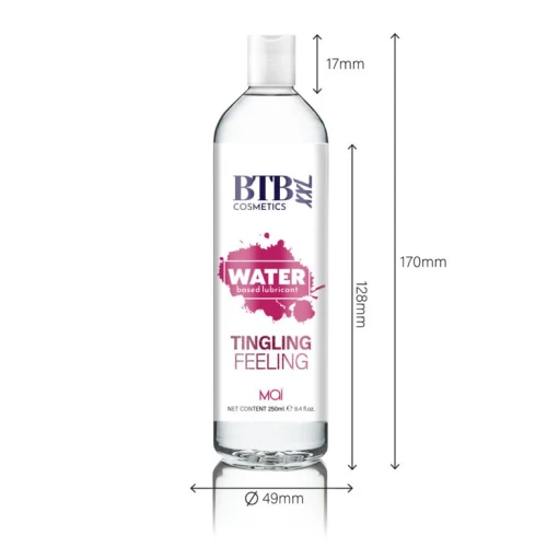 Смазка на водной основе с эффектом вибрации MAI TINGLING FEELING (250 мл)