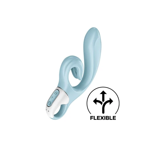 Satisfyer Love Me Blue - Дуже гнучкий вібратор кролик