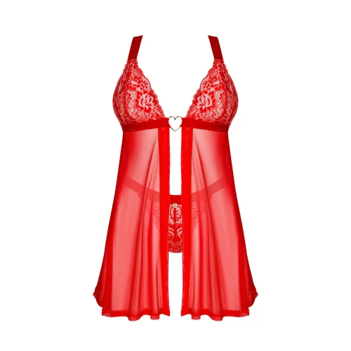 Бэби-долл Obsessive Elianes babydoll & thong M/L