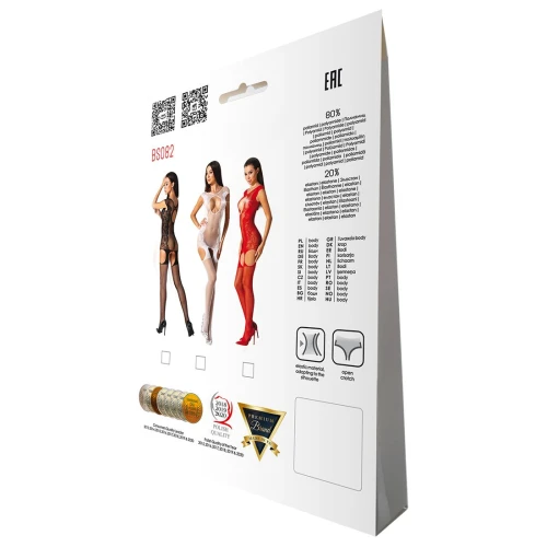 Бодистокинг Passion BS082 red