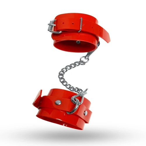 Feral Feelings Hand Restraints - Червоні наручники із секс шопу