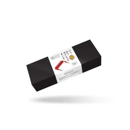 На фото изображена красная веревка для шибари Liebe Seele Shibari 5M Rope унисекс на светлом фоне