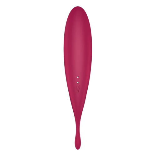 Смарт-вибратор с вакуумной стимуляцией Satisfyer Twirling Pro+ dark red (мятая упаковка!!!)