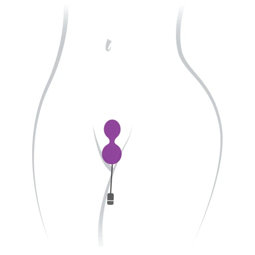 Adrien Lastic Kegel Vibe Purple - Вагинальный шарик с вибрацией
