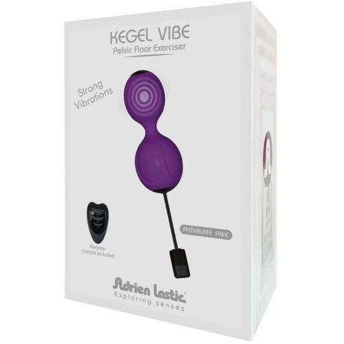 Adrien Lastic Kegel Vibe Purple - Вагинальный шарик с вибрацией