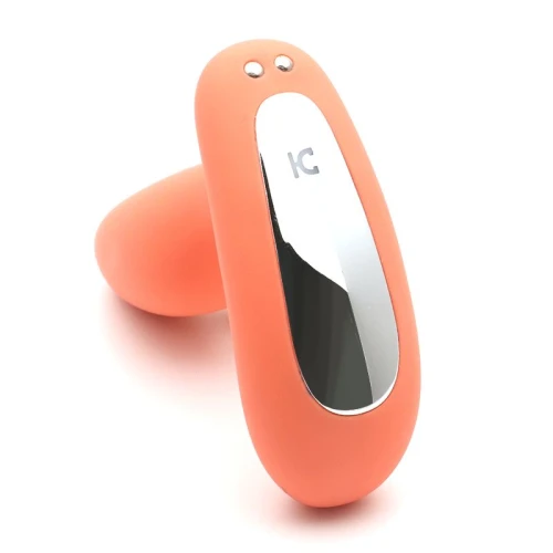 KissToy Gordon Orange — Анальный стимулятор с гибкой кожей и пультом управления