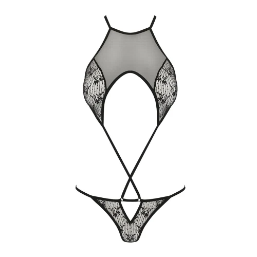 AZALIA BODY black S/M - Ажурне еротичне боді