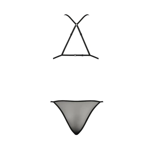 AZALIA BODY black S/M - Ажурне еротичне боді