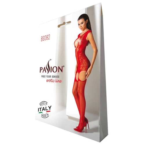 Бодистокинг Passion BS082 white