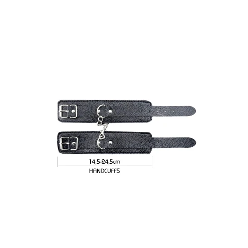 Alive Secret Desires Black BDSM Kit (8 pcs) - Набор БДСМ аксессуаров 