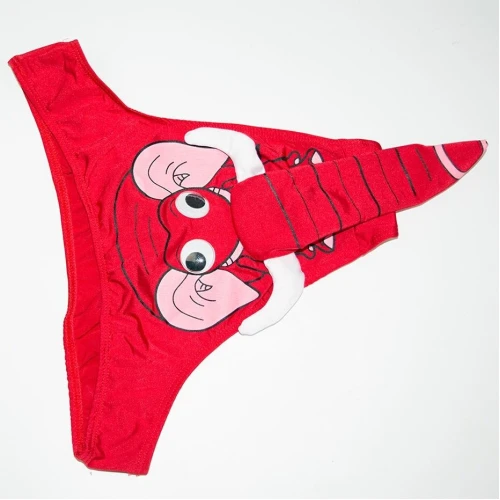 Мужские эротические трусы Слоник с бивнями S/M