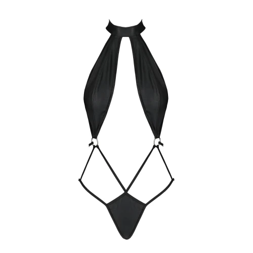 Passion JANNIES BODY black S/M - Сексуальний жіночий боді