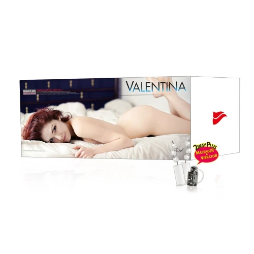 Мастурбатор Kokos Valentina 2WayPlus с вибрацией и массажем (мятая упаковка!!!)