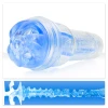 Fleshlight Turbo Thrust Blue Ice — Мастурбатор для орального сексу з двома еластичними кільцями