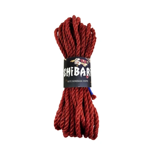Feral Feelings Shibari Rope — Джутовая красная веревка для Шибари 