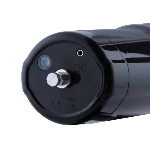 На фото изображен черный Hismith Male Masturbation with Vibe - мастурбатор с вибрацией для секс машины для мужчин на светлом фоне