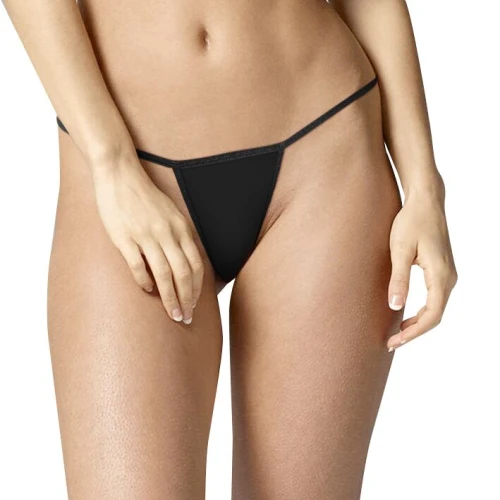 Art of Sex - Rygina XS-2XL - Чорні труси з металевою анальною пробкою M