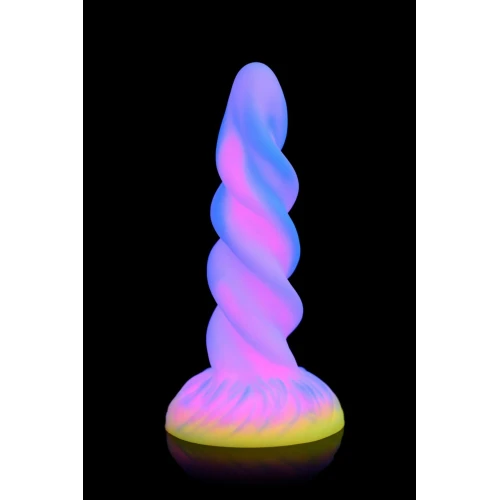 Фентезійний фалоімітатор Creature Cocks Glow-in-the-Dark Unicorn Dildo