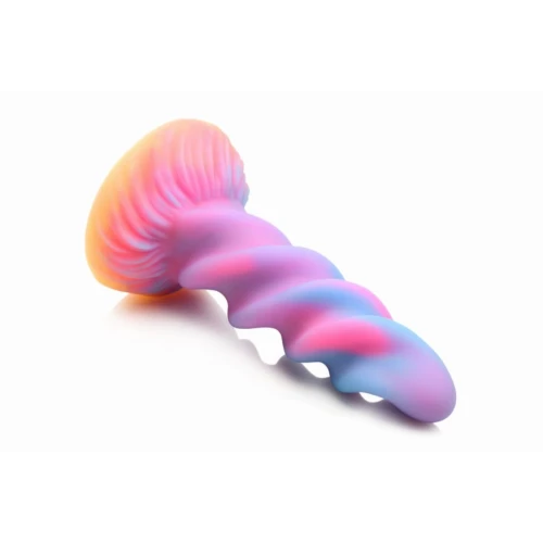 Фентезійний фалоімітатор Creature Cocks Glow-in-the-Dark Unicorn Dildo