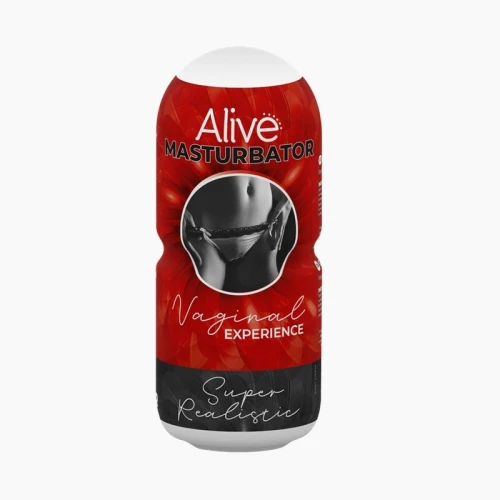 Alive Vaginal Experience RED - Вагина мастурбатор с узким входом и плотной внутренней текстурой
