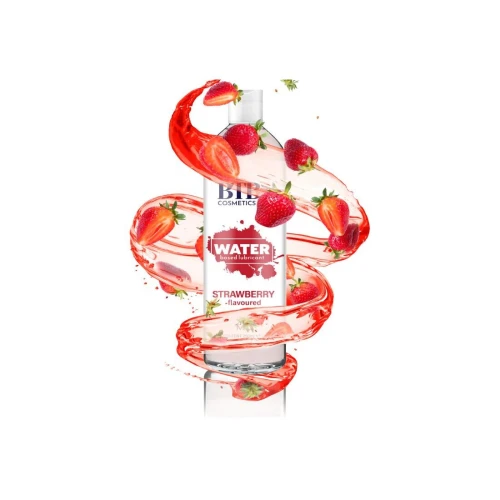 BTB FLAVORED STRAWBERRY - Лубрикант с ароматом клубники (250 мл)