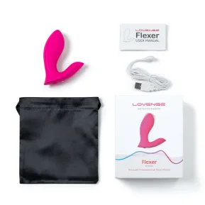 На фото розовый вибратор Lovense Flexer – вибратор для трусиков для фингеринга.