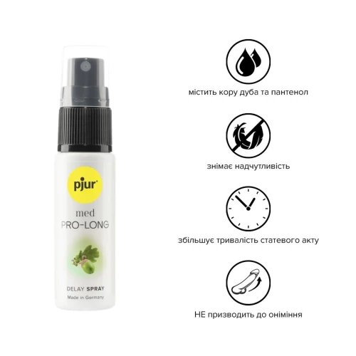 Пролонгирующий спрей pjur MED Prolong Spray 20 мл (мятая упаковка!!!)