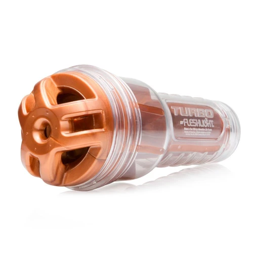 Fleshlight Turbo Ignition Copper — Мастурабтор орального сексу з двома еластичними кільцями