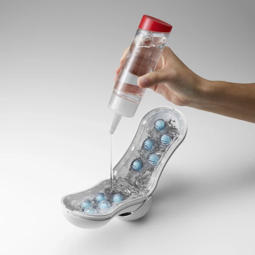 Tenga FLIP ORB - Blue Rush - Мастурбатор в футуристичном дизайне