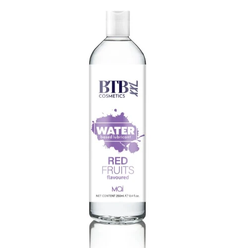 BTB FLAVORED RED FRUITS - Лубрикант с ароматом красных фруктов (250 мл)