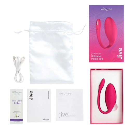 Jive by We-Vibe Electric Pink - Виброяйцо со смарт функциями