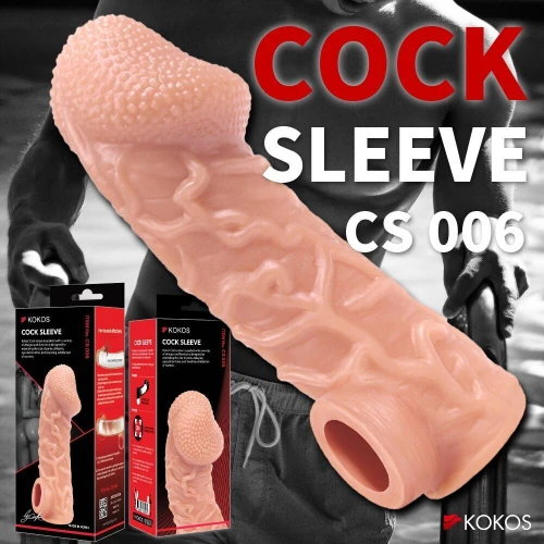 Насадка на член Kokos Cock Sleeve CS 006 L (мятая упаквка!!!)