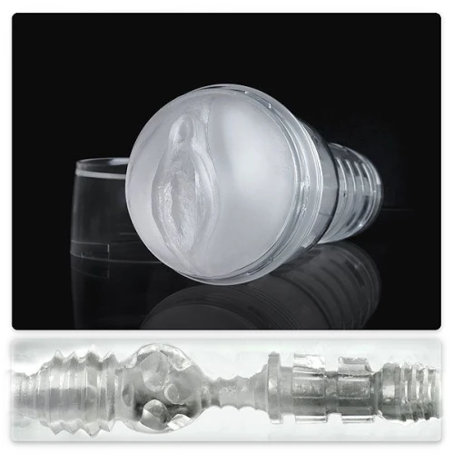 Fleshlight Ice Lady Crystal — Вагіна маструбатор з напівпрозорим корпусом