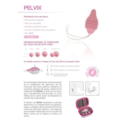 Femintimate Pelvix Concept — Тренажер Кегеля с набором грузиков
