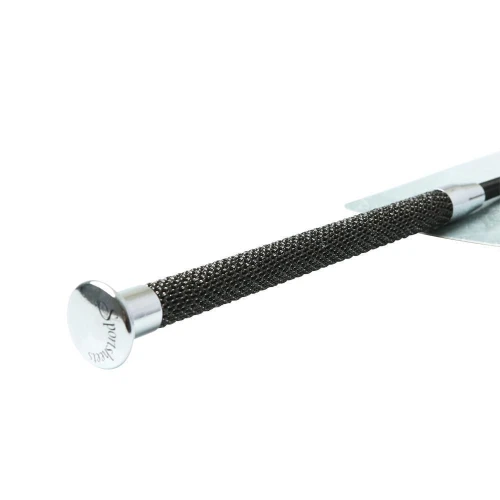 Sportsheets Crystal Crop Noir - Шлепалка для БДСМ с черными кристаллами