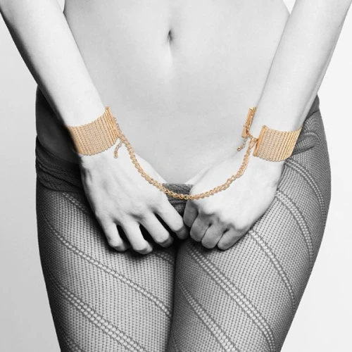 Наручники Bijoux Indiscrets Desir Metallique Handcuffs - Gold