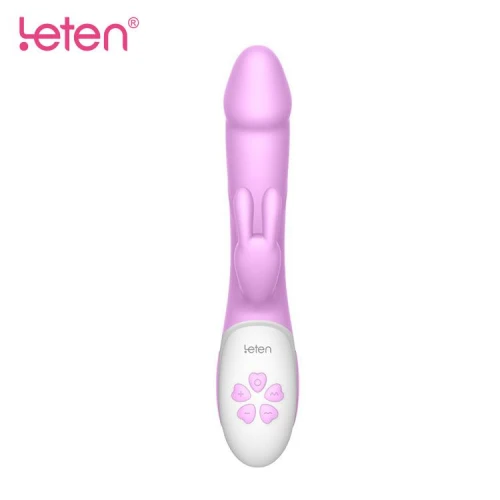 Leten Alina Purple — Вибратор—кролик с подогревом