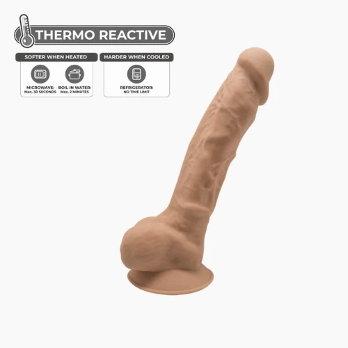 SilexD Johnny Caramel - Реалистичный фаллоимитатор с двухслойным покрытием