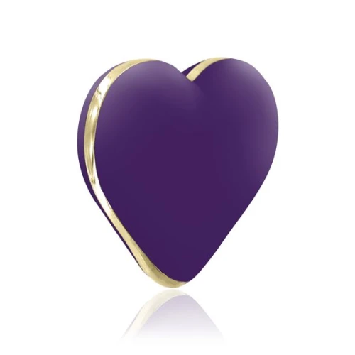 Rianne S: Heart Vibe Purple - Вибропуля в форме сердца приятно удивит вас своим функционалом
