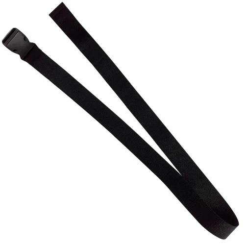 На фото изображены ремни для бондажа Art of Sex - BDSM Bondage Black Night Simple унисекс на белом фоне