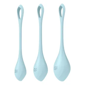 Satisfyer Yoni Power 2 Light Blue - Набор голубых бусин Сатисфаер