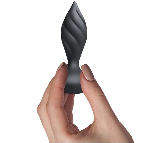 Rocks Off Petite Sensations – Desire Black - Анальная вибро-пробка с пультом
