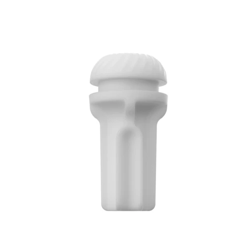 На фото изображен белый рукав для мастурбатора Svakom Sam Neo Sleeve для мужчин на светлом фоне