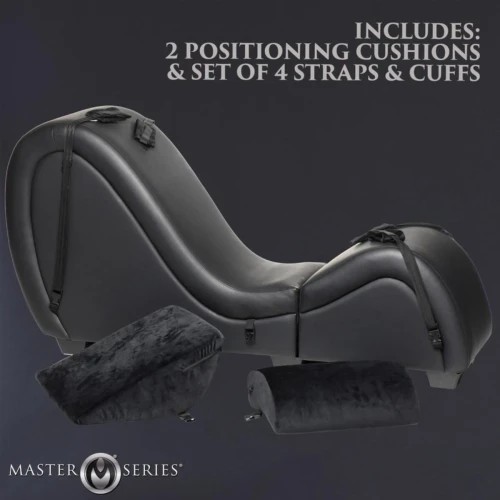 Секс крісло Master Series Kinky Sex Lounge with Cushions