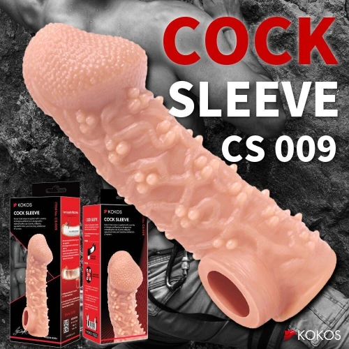 Насадка на член Kokos Cock Sleeve CS 009 M (мятая упаквка!!!)