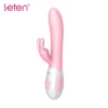 Leten Abby Pink — Вибратор—кролик с подогревом