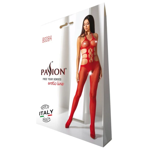 Бодистокинг Passion BS084 red