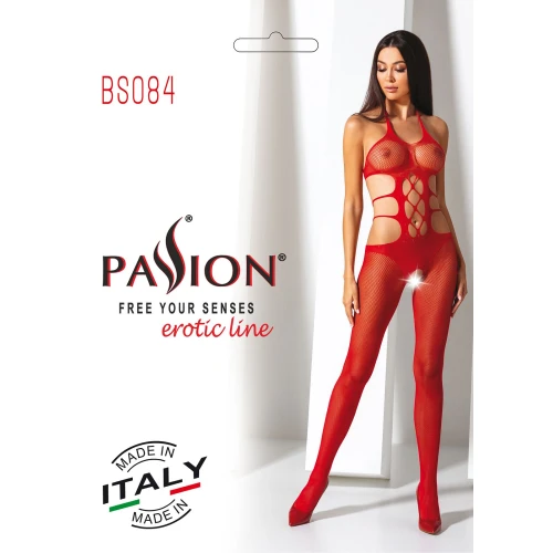 Бодистокинг Passion BS084 red